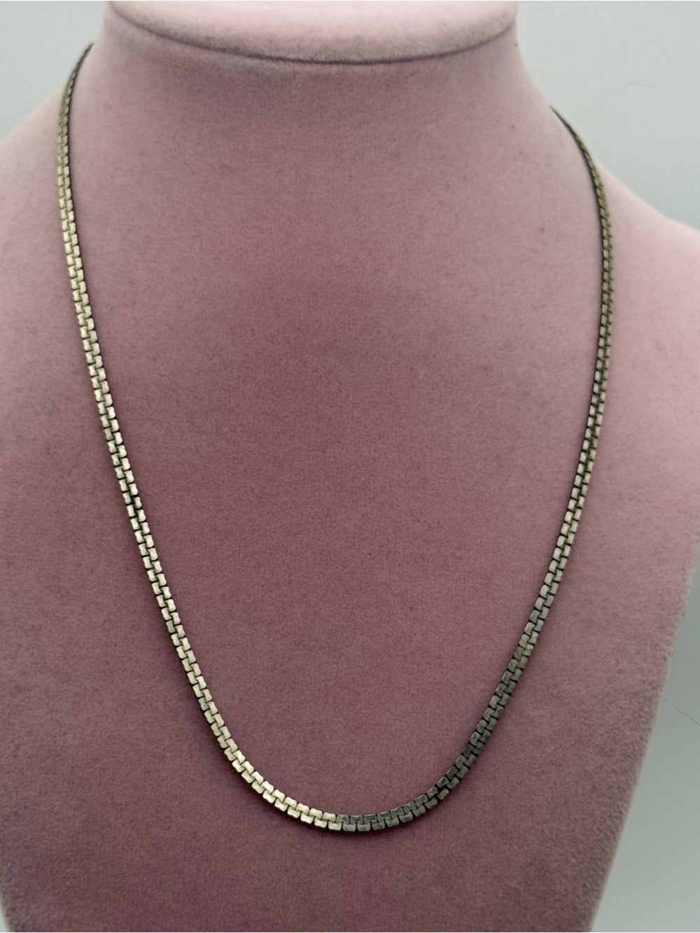 Classic sterling Silver  Chain Necklace - Elegant Women's Jewelry